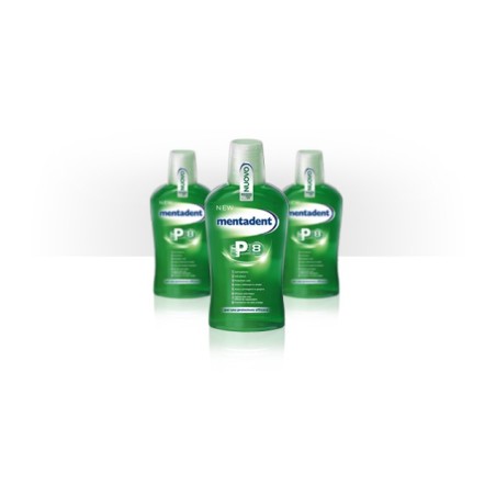 Mentadent P8 Collutorio antibatterico contro la carie 300 ml Mentadent P8 Collutorio antibatterico contro la carie 300 ml