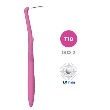 Curasept Proxi Angle T10 Fuxia scovolino per per spazi interdentali più ampi Curasept Proxi Angle T10 Fuxia scovolino per per spazi interdentali più ampi