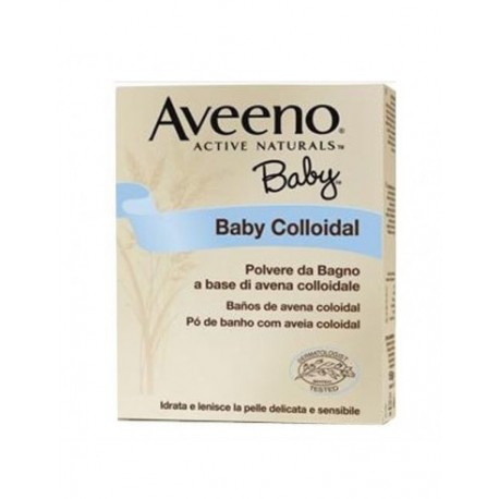 Aveeno Baby Colloidal polvere da bagno per bambini con avena colloidale 5 x 21 g