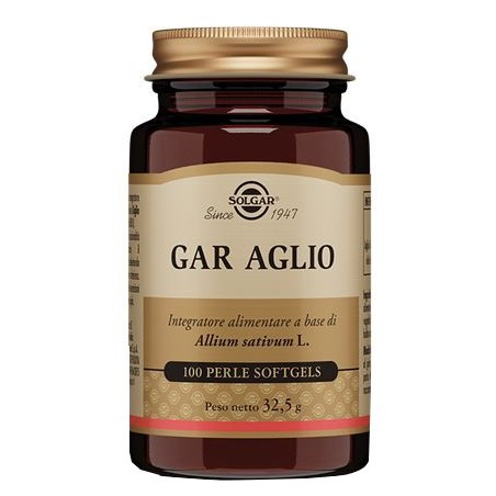 Solgar Gar Aglio integratore per le difese immunitarie 100 perle Solgar Gar Aglio integratore per le difese immunitarie 100 perle