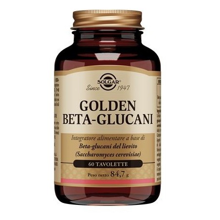 Solgar Golden Beta Glucani 60 tavolette Solgar Golden Beta Glucani 60 tavolette