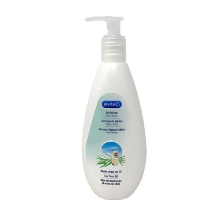Alvita Detergente intimo in gel delicato al tea tree oil antibatterico 250 ml Alvita Detergente intimo in gel delicato al tea tree oil antibatterico 250 ml