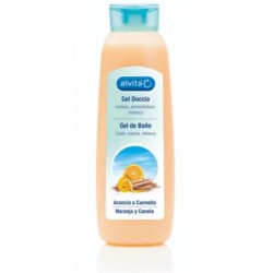 Alvita Gel doccia delicato tonificante arancia e cannella 300 ml