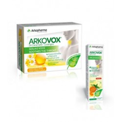 Arkovox Propoli Duo Pack Integratore difese immunitarie 24 compresse + spray 30 ml