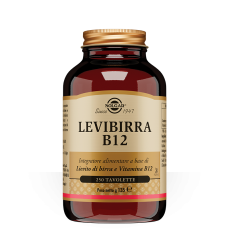 Solgar Levibirra B12 - Integratore di lievito di birra e vitamina B12
