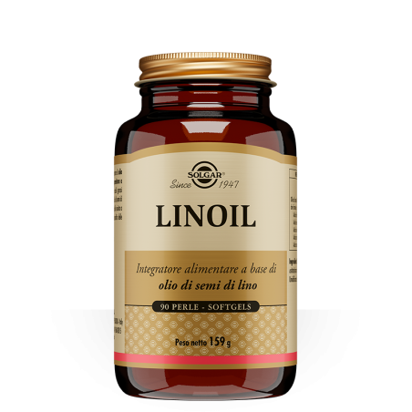 Solgar Linoil integratore antiossidante di olio di semi di lino 90 perle Solgar Linoil integratore antiossidante di olio di semi di lino 90 perle