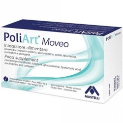 Poliart Moveo integratore per mobilità articolare 20 compresse divisibili