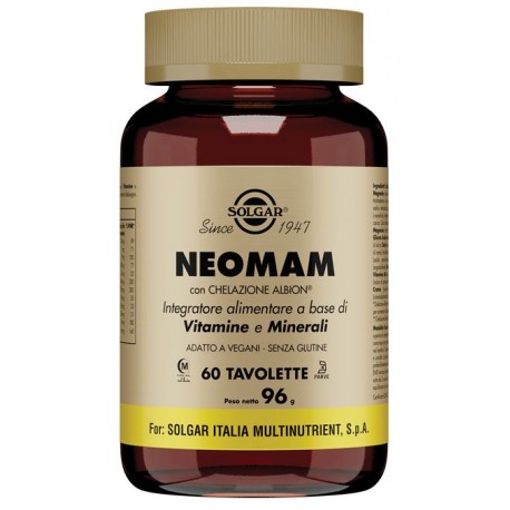 Solgar Neomam-Integratore per gravidanza e allattamento 60 tavolette