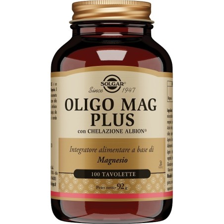 Oligo Mag Plus 100 Tavolette - Integratore a Base di Magnesio