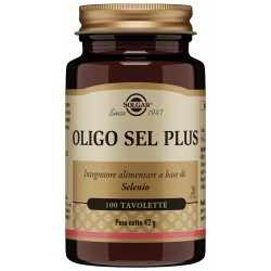 Solgar Oligo Sel Plus integratore per difese immunitarie 100 tavolette