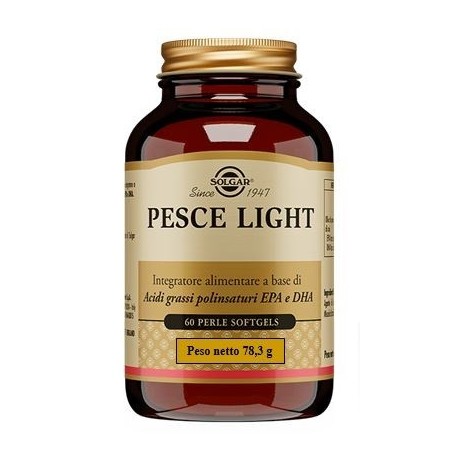 Solgar Pesce Light integratore di EPA e DHA 60 perle Solgar Pesce Light integratore di EPA e DHA 60 perle