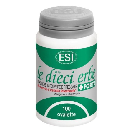 ESI Le Dieci Erbe + Forte integratore per transito intestinale 100 ovalette ESI Le Dieci Erbe + Forte integratore per transito intestinale 100 ovalette