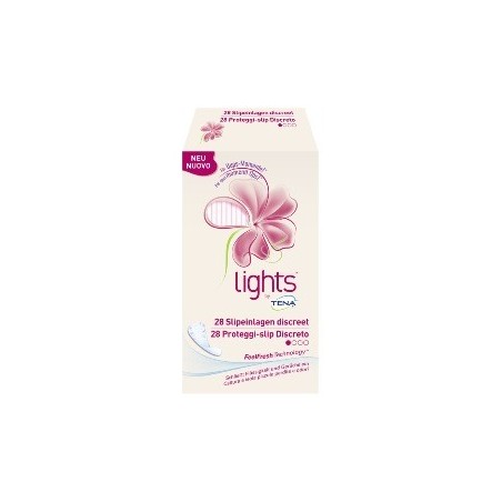 Tena Lights Proteggi slip discreti per incontinenza e piccole perdite 28 pezzi Tena Lights Proteggi slip discreti per incontinenza e piccole perdite 28 pezzi