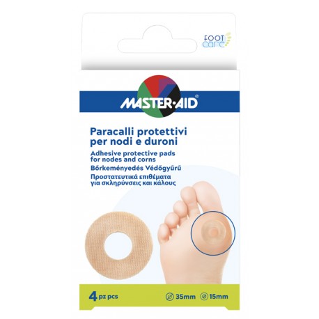 Master Aid Footcare Paracalli protettivi per nodi e duroni 4 pezzi