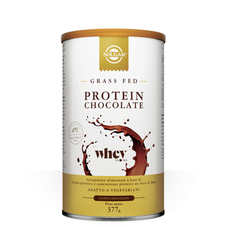 Solgar Protein Chocolate 377 g - Integratore proteico Solgar Protein Chocolate 377 g - Integratore proteico
