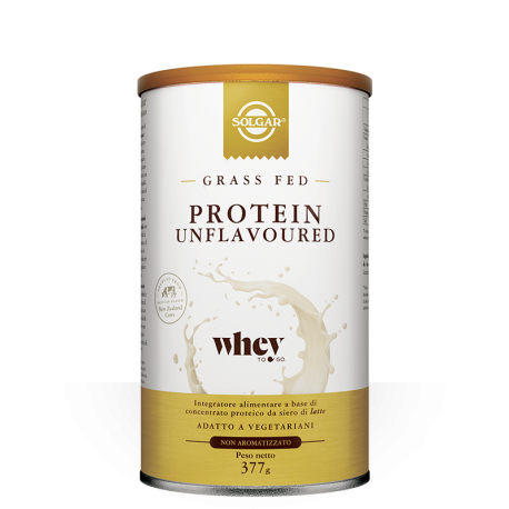 Solgar Protein Unflavoured 377 g - Integratore proteico senza sapore