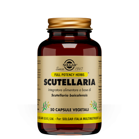 Solgar Scutellaria integratore antinfiammatorio 50 capsule