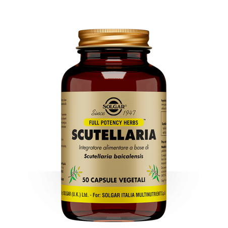 Solgar Scutellaria integratore antinfiammatorio 50 capsule Solgar Scutellaria integratore antinfiammatorio 50 capsule