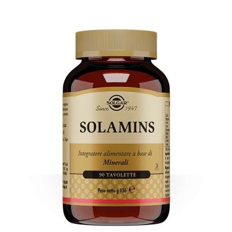 Solgar Solamins - Integratore di minerali 90 tavolette