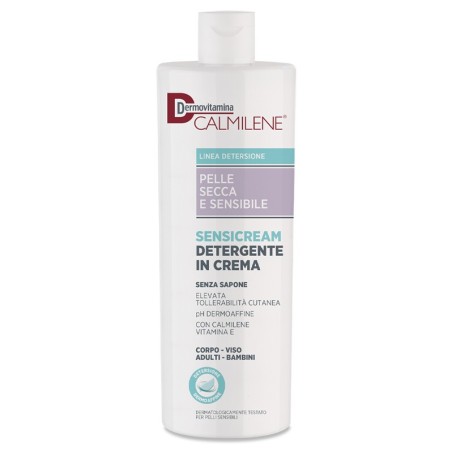 Dermovitamina Calmilene Sensicream Detergente in crema per pelle sensibile 500 ml Dermovitamina Calmilene Sensicream Detergente in crema per pelle sensibile 500 ml