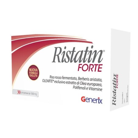 Ristatin Forte integratore per benessere cardiovascolare epatico 30 compresse Ristatin Forte integratore per benessere cardiovascolare epatico 30 compresse