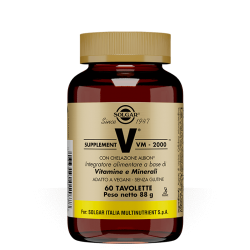 Solgar Supplement Vm 2000 60 Tavolette - Integratore di vitamine e minerali