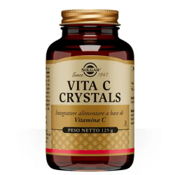 Solgar Vita C Crystals Integratore di vitamina C pura in polvere 125 g