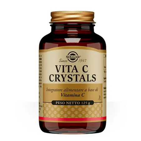 Solgar Vita C Crystals Integratore di vitamina C pura in polvere 125 g Solgar Vita C Crystals Integratore di vitamina C pura in polvere 125 g