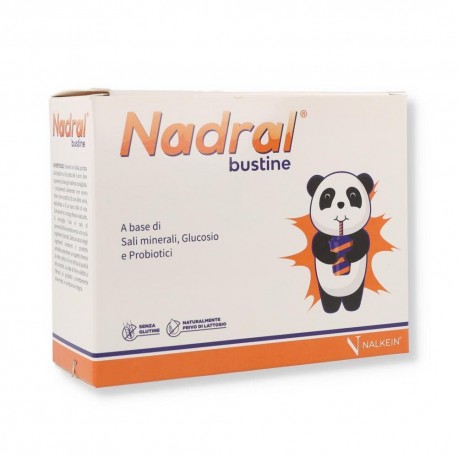 Nadral Integratore per Flora Intestinale dei Bambini 16 bustine