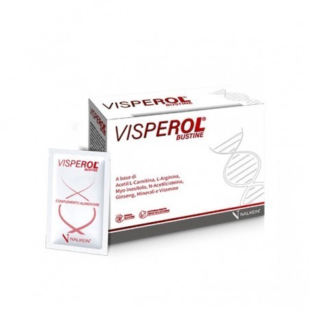 Visperol Integratore Ricostituente con Ginseng 20 bustine Visperol Integratore Ricostituente con Ginseng 20 bustine