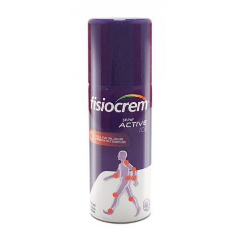 Uriach Fisiocrem Spray Active Ice antidolorifico per articolazioni e muscoli 150 ml