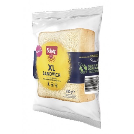 Schar XL Sandwich Pane bianco a fette senza glutine 280 g