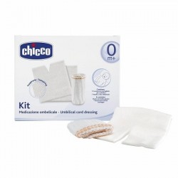 Chicco Mini Kit Medicazione Ombelicale Traspirante per Neonati