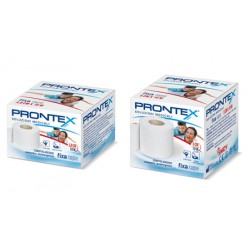 Safety Prontex Fixa Tape Benda in cotone per medicazioni 10 m x 3,8 cm colore bianco