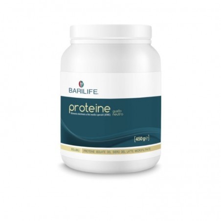Barilife Proteine solubile ricostituenti gusto neutro 450 g Barilife Proteine solubile ricostituenti gusto neutro 450 g