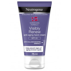 Neutrogena Crema mani antietà SPF20 prevenzione rughe e macchie scure 75 ml