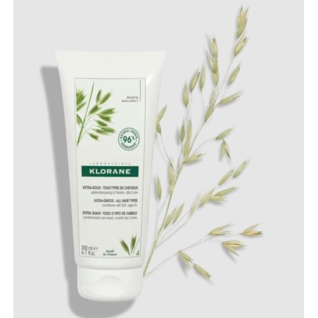 Klorane Balsamo protettivo districante al latte d'avena 200 ml Klorane Balsamo protettivo districante al latte d'avena 200 ml