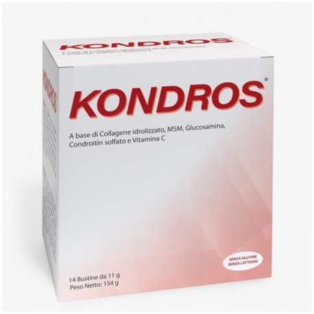 Terbiol Farmaceutici Kondros 14 collagene e condroitin solfato 14 bustine per articolazioni