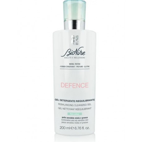 Bionike Defence Gel detergente riequilibrante pelle sensibile mista grassa 200 ml