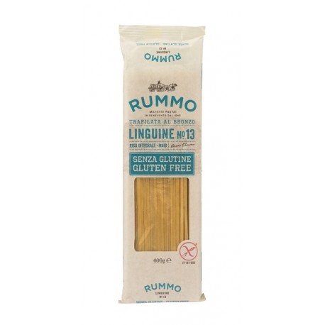 Rummo Linguine N13 di riso integrale e mais pasta senza glutine 400 g