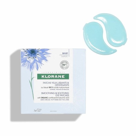 Klorane Patch occhi antifatica al fiordaliso decongestionante borse 7 paia Klorane Patch occhi antifatica al fiordaliso decongestionante borse 7 paia