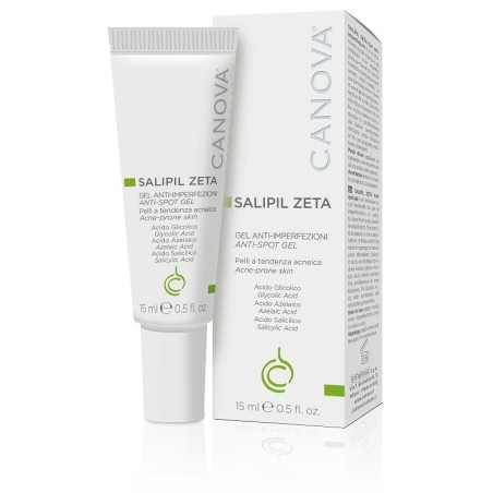 Canova Salipil Zeta gel anti-imperfezioni locale intensivo contro l'acne 15 ml Canova Salipil Zeta gel anti-imperfezioni locale intensivo contro l'acne 15 ml