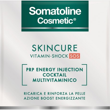 Somatoline Cosmetic Skincure Vitamin Shock SOS crema viso energizzante 40 ml