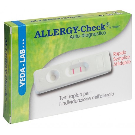 Allergy Check test rapido autodiagnostico per l'individuazione delle allergie 1 pezzo