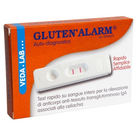 Gluten Alarm test autodiagnostico per anticorpi associati alla celiachi 1 pezzo