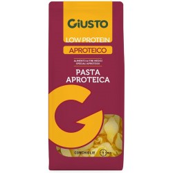 Giusto Low Protein Aproteico Conchiglie pasta aproteica dietetica 250 g