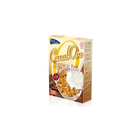 Piaceri Mediterranei Cerealoro Fiocchi di riso con mais e cioccolato senza glutine 250 g