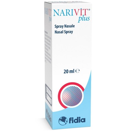 Narivit Plus Spray Nasale lubrificante riparatore della mucosa 20 ml Narivit Plus Spray Nasale lubrificante riparatore della mucosa 20 ml
