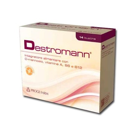 Proge Farm Destromann integratore per benessere delle vie urinarie 14 bustine Proge Farm Destromann integratore per benessere delle vie urinarie 14 bustine