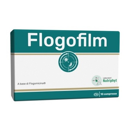 Flogofilm integratore drenante antinfiammatorio 10 compresse Flogofilm integratore drenante antinfiammatorio 10 compresse